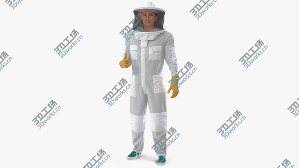 images/goods_img/20210312/Woman Beekeeper in Suit Rigged 3D/2.jpg